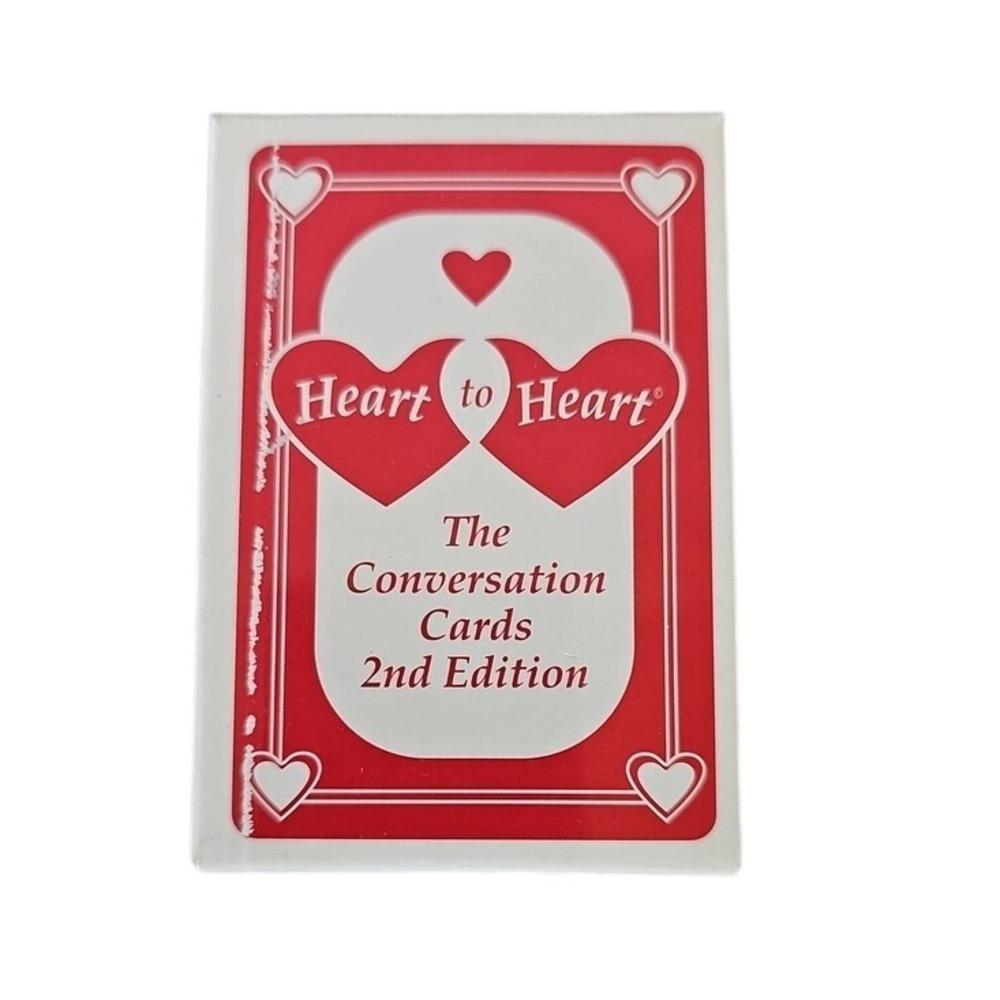 Heart to Heart The Conversation Cards 2nd Edition 2005 Easter Unlimited Vintage